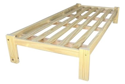 Cama Otomana de 1 plaza 1.90x80, pino seleccionado excelente calidad!!