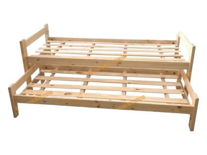 Cama Nido doble económica 1.90x80 pino seleccionado