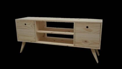 RACK TV PINO 1.20X53X35, EFECTIVO 10% OFF