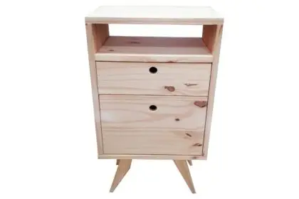 MESA DE LUZ RETRO PINO 40X70X25