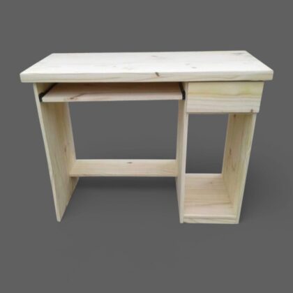 ESCRITORIO PARA PC DE PINO 1.00X40X80, EFECTIVO 10% OFF
