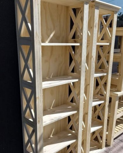 BIBLIOTECA CRUZ 1.78X24X60. EFECTIVO 10% OFF