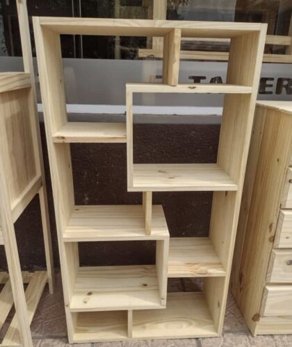 BIBLIOTECA CUBO 1.10X25X60, EFECTIVO 10% OFF