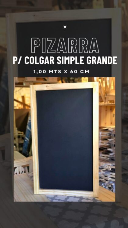 PIZARRA PARA COLGAR GRANDE 1.00X60
